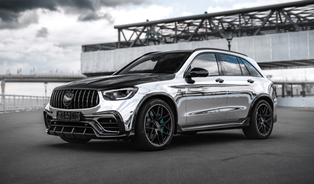 Серебристый  Mercedes-AMG GLC-Klasse Inferno 2022 
