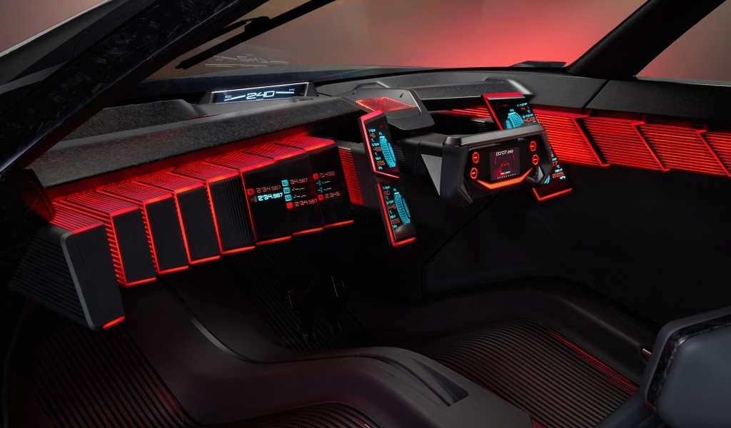 Салон автомобиля Nissan Hyper Force