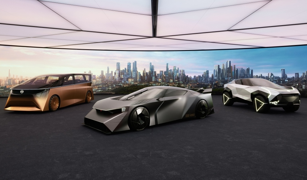 Презентация автомобилей Nissan EVs