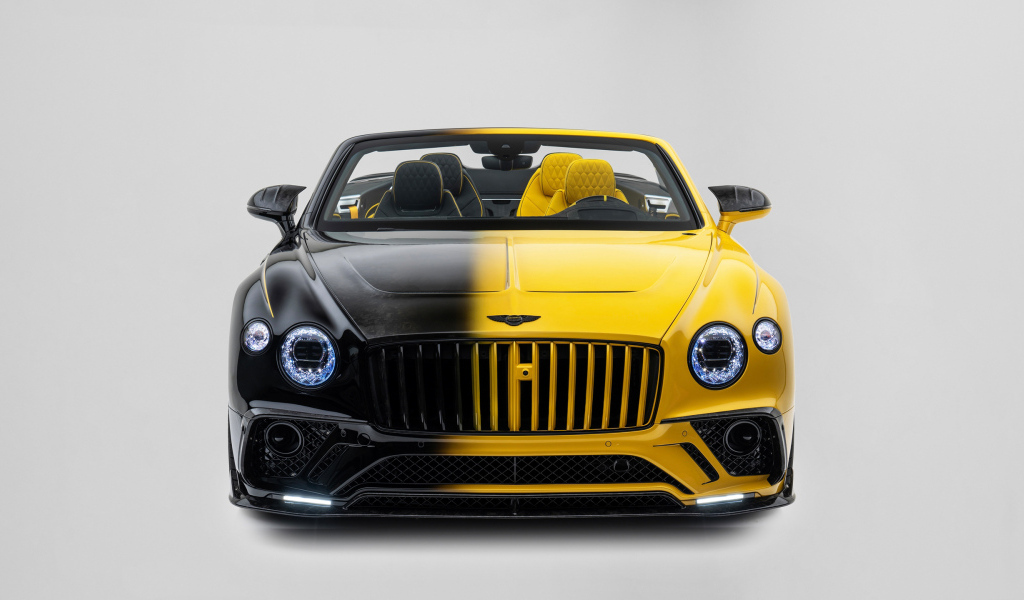 Автомобиль Mansory Vitesse Continental GTC 2022 вид спереди