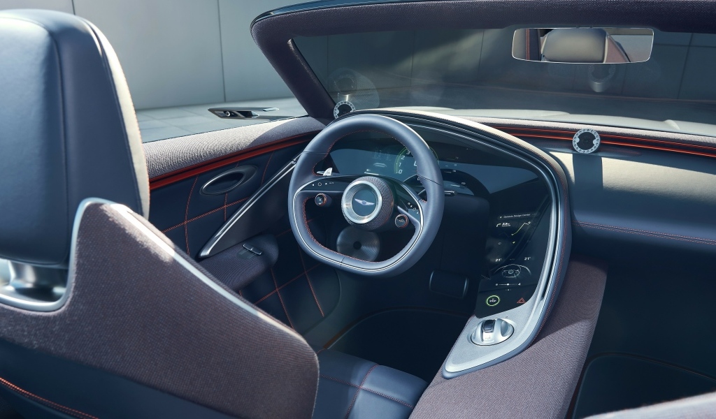 Салон  автомобиля Genesis X  2023 года