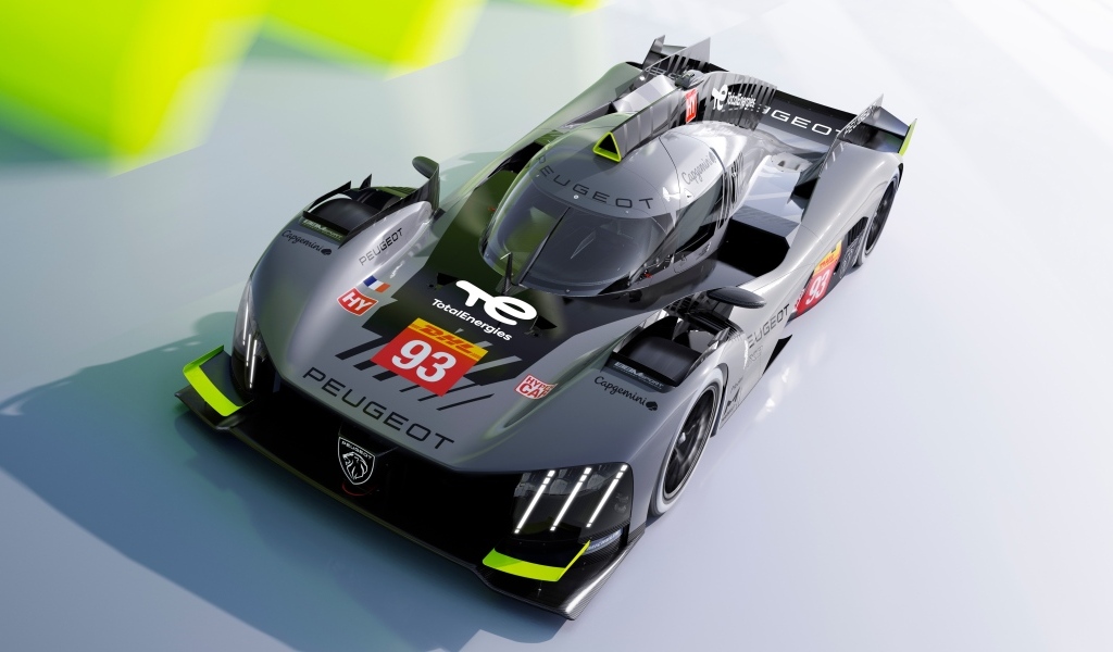 Спортивный автомобиль Peugeot 9X8 2022 года
