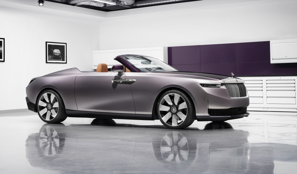 Автомобиль кабриолет Rolls-Royce Amethyst Droptail