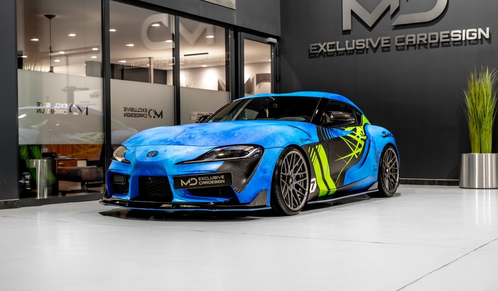 Презентация автомобиля Toyota Supra PD Aerodynamic Kit