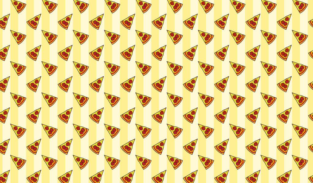 Кусочки пиццы на фоне 