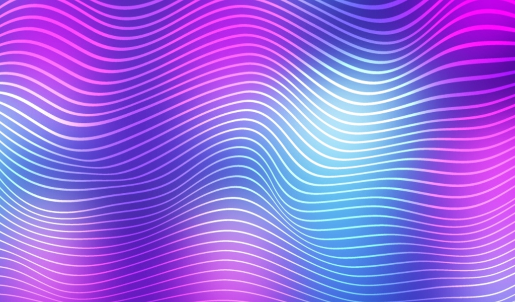 Тонкие неоновые волны текстура 