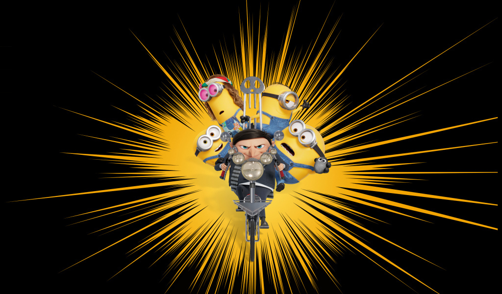Постер мультфильма Миньоны: Грювитация
