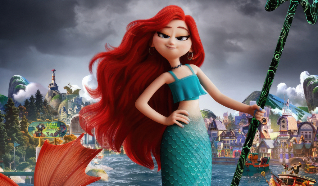 Русалочка Челси персонаж мультфильма Руби Гильман: Приключения кракена-подростка