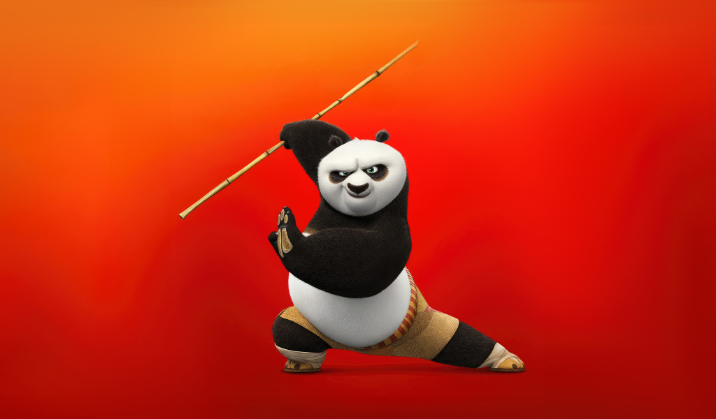 Персонаж мультфильма  Кунг-фу панда 4