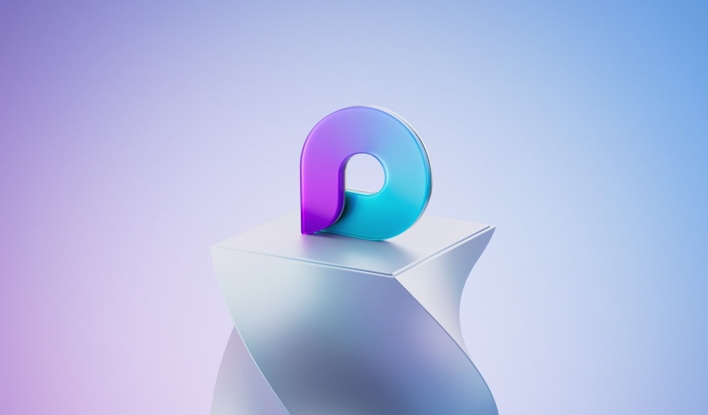 Значок Microsoft Loop на сером фоне