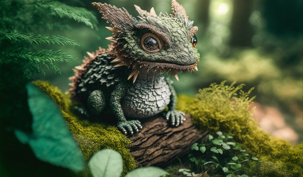 Маленький фантастический дракон 