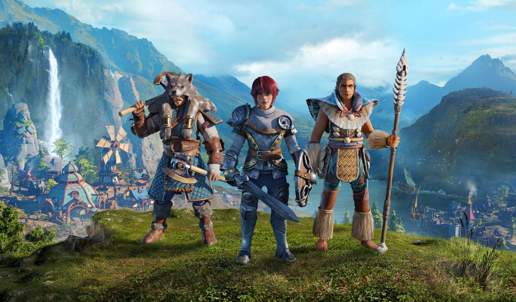 Персонажи компьютерной игры The Settlers