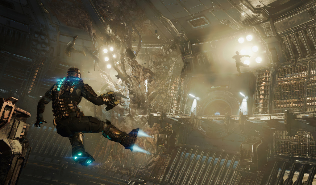 Кадр компьютерной игры Dead Space Remake 2023  года