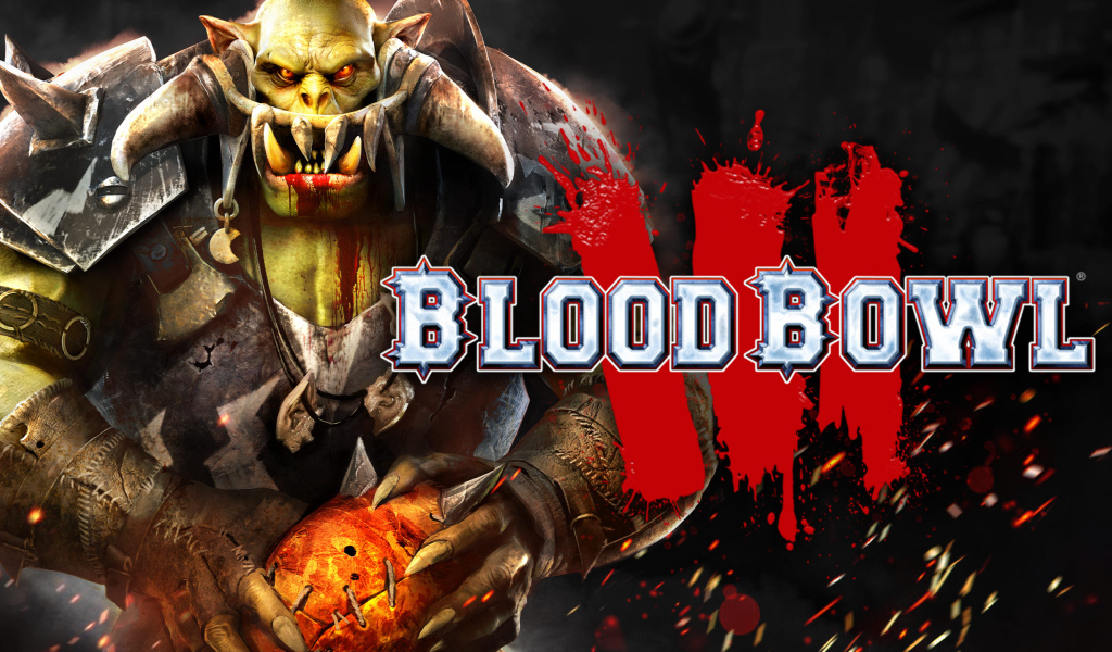 Постер компьютерной игры Blood Bowl 3