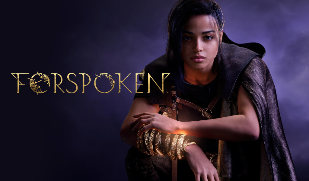Постер новой компьютерной игры Forspoken, 2023
