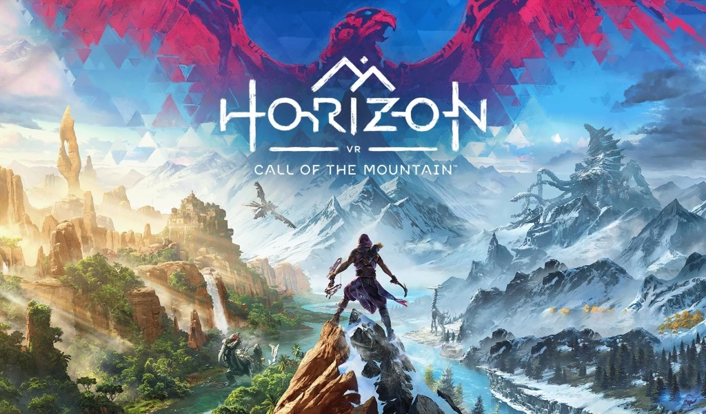 Постер новой компьютерной игры Horizon Call of the Mountain