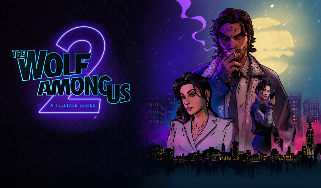 Постер новой компьютерной игры The Wolf Among Us 2