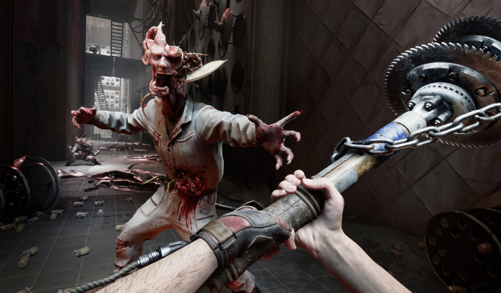 Скриншот компьютерной игры Atomic Heart, 2023