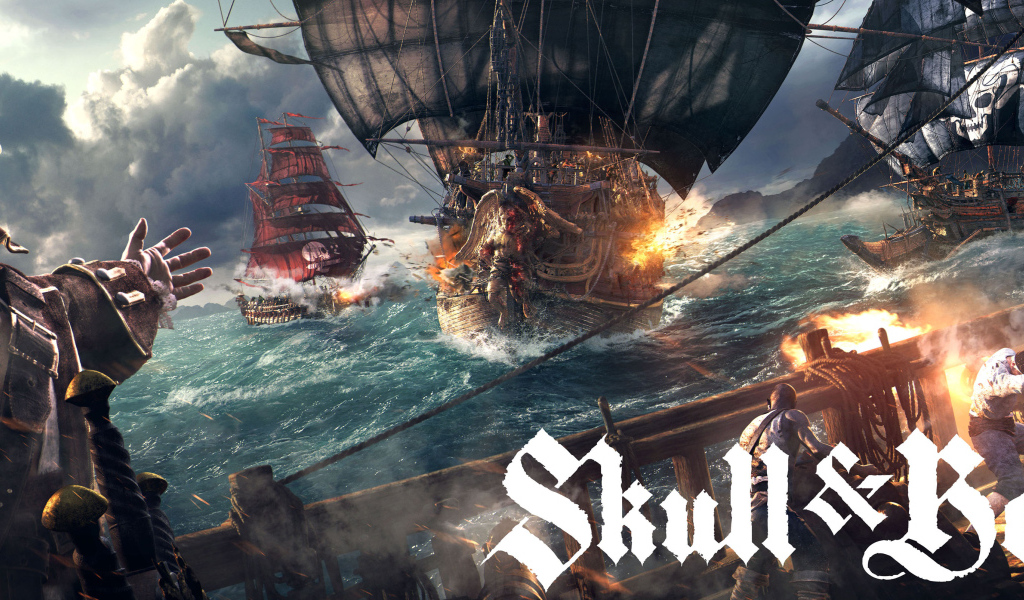 Баннер компьютерной игры Skull & Bones