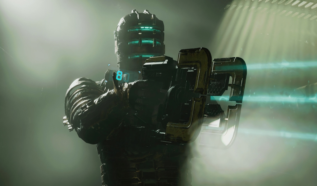 Солдат из компьютерной игры Dead Space Remake