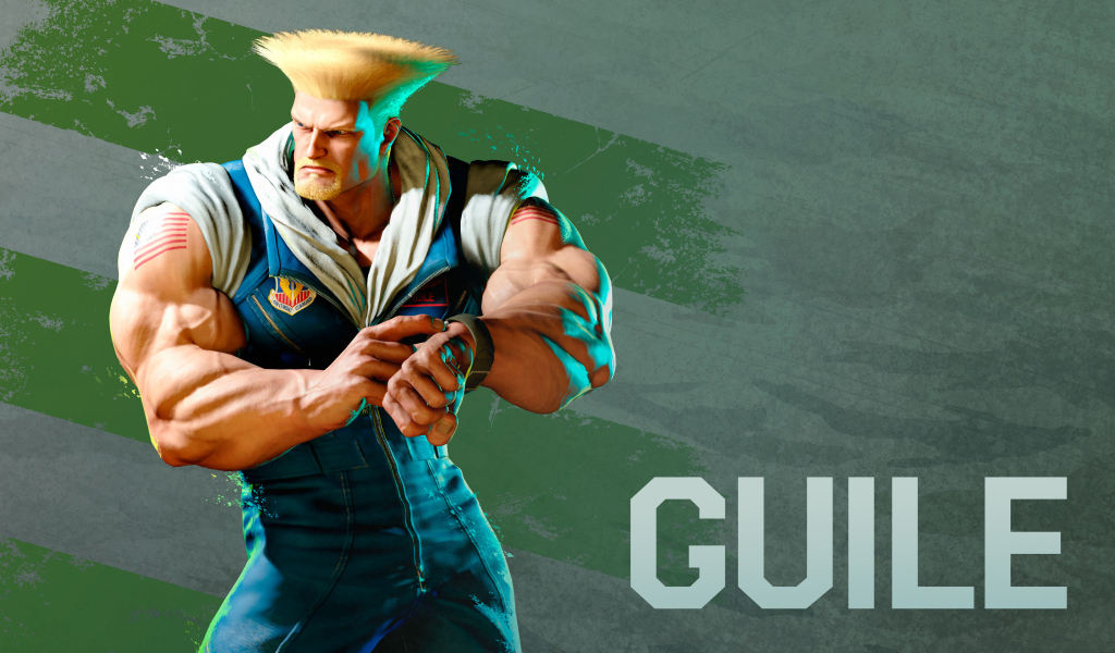 Сильный персонаж компьютерной игры Street Fighter 6