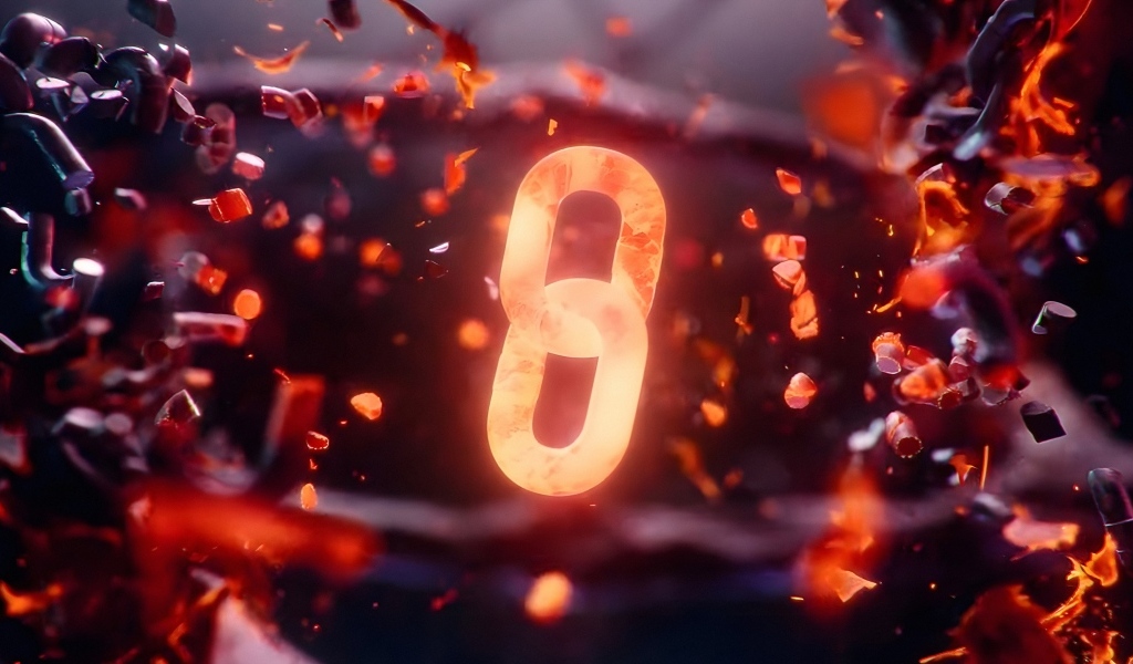 Логотип компьютерной игры Tekken 8