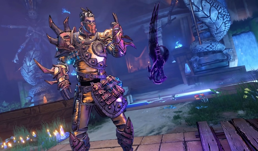 Постер компьютерной игры Tiny Tina's Wonderlands