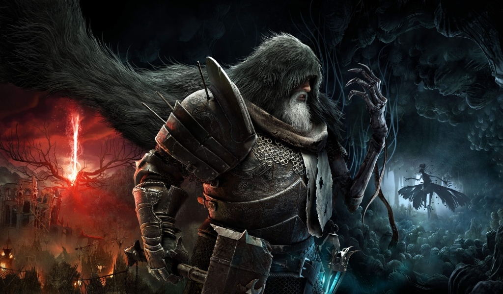 Воин из компьютерной игры The Lords of the Fallen