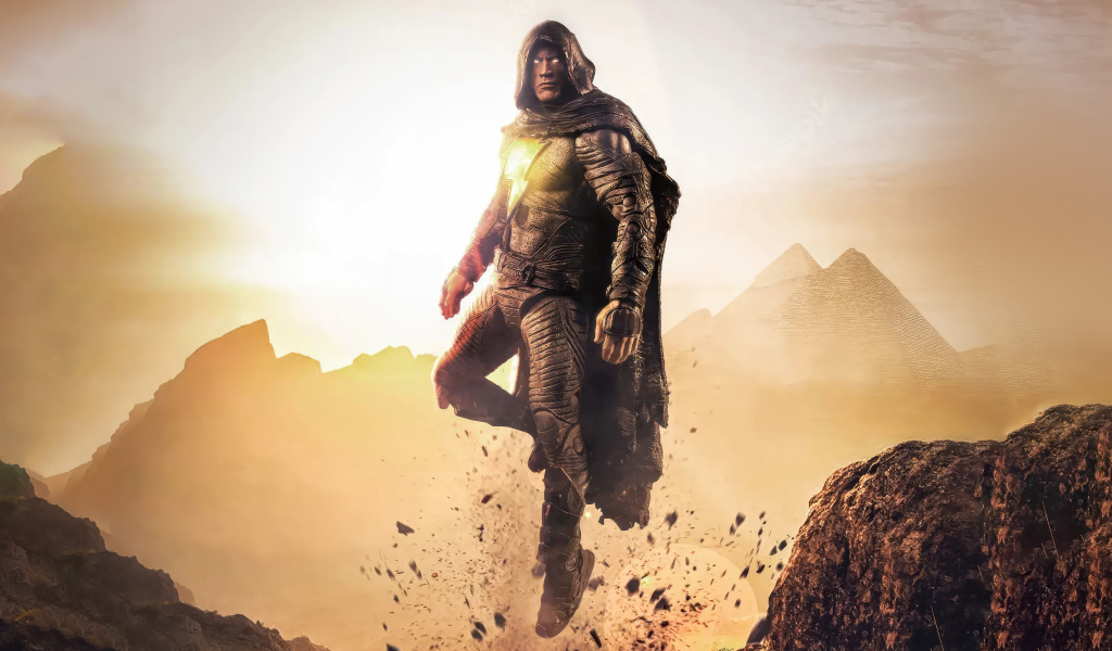 Американский актер Дуэйн Джонсон в роли