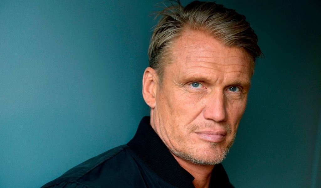 Сильный мужчина, актер Дольф Лундгрен