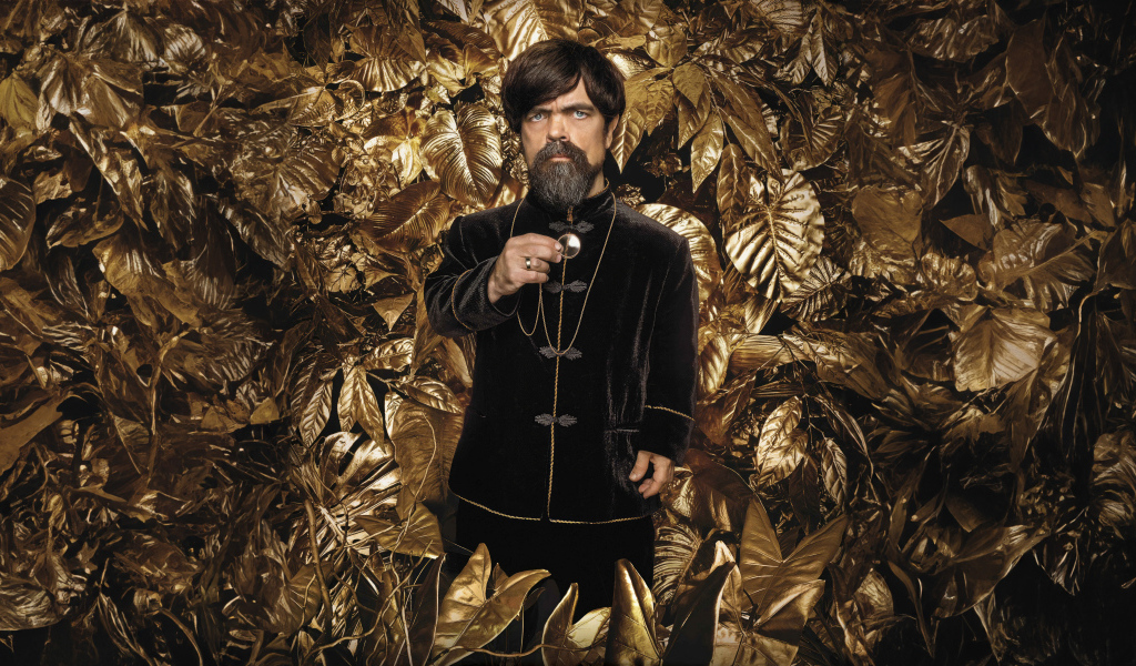 Актер Питер Динклэйдж в фильме Голодные игры: Баллада о змеях и певчих птицах, 2023