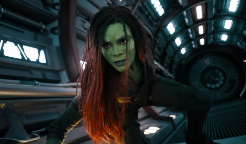 Гамора персонаж фильма Стражи Галактики: Часть 3