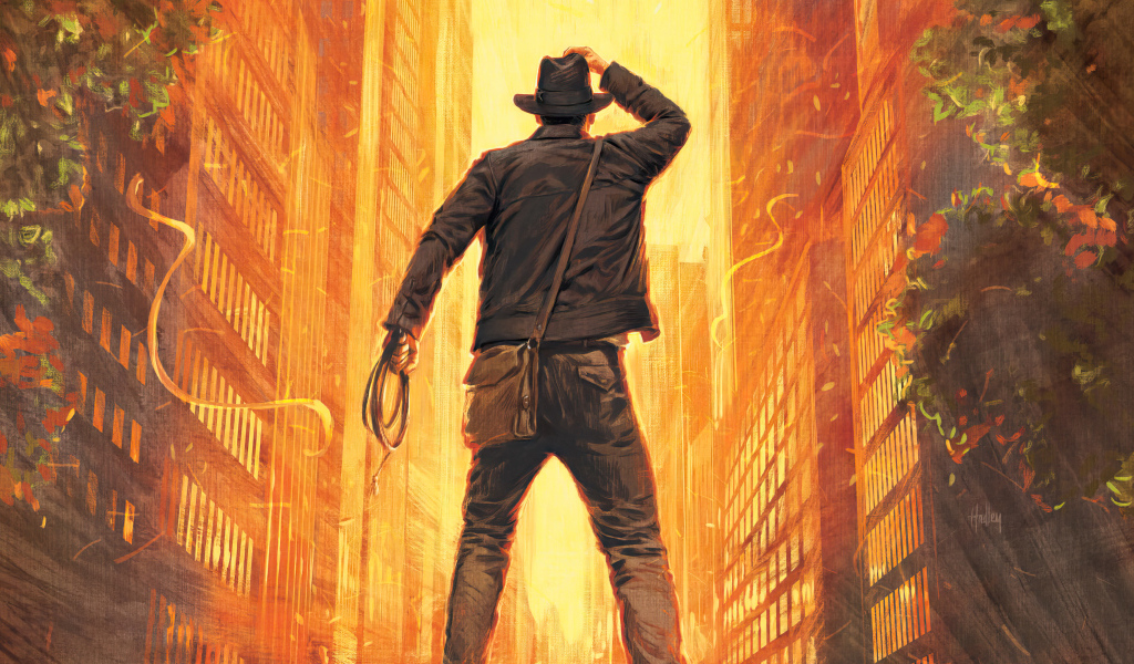 Постер фильма Индиана Джонс 5