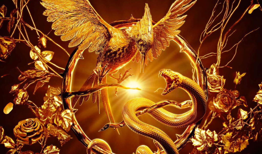 Постер фильма Голодные игры: Баллада о змеях и певчих птицах, 2023