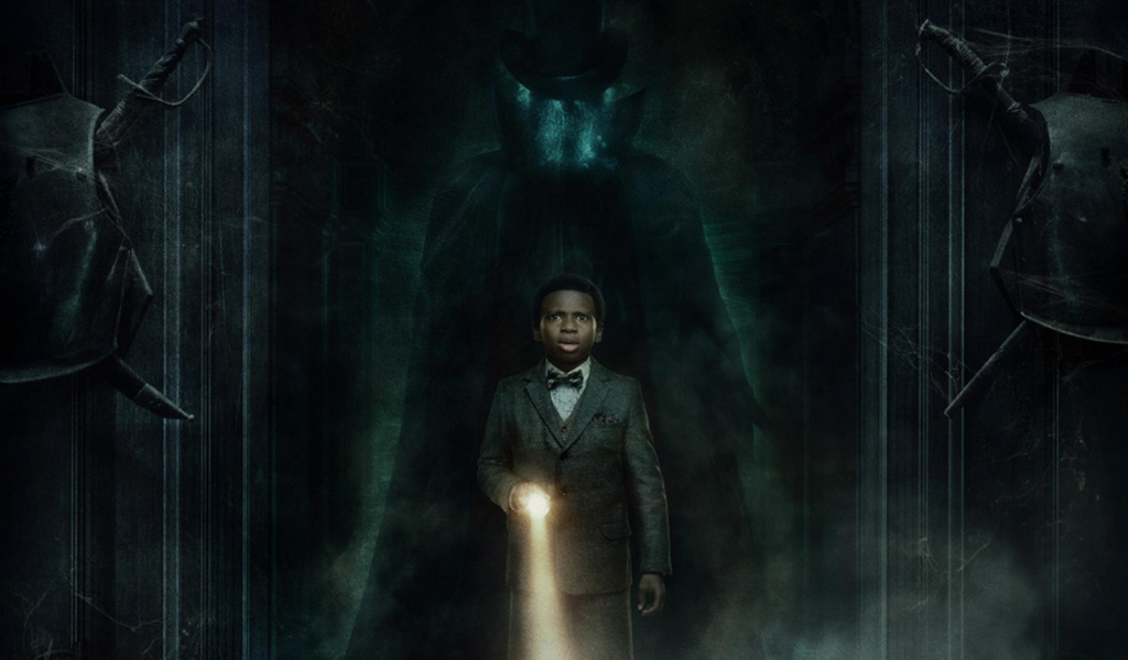 Постер нового фильма Особняк с привидениями, 2023 года