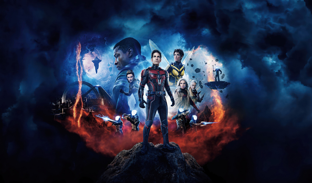 Постер нового фильма Человек-муравей и Оса: Квантомания