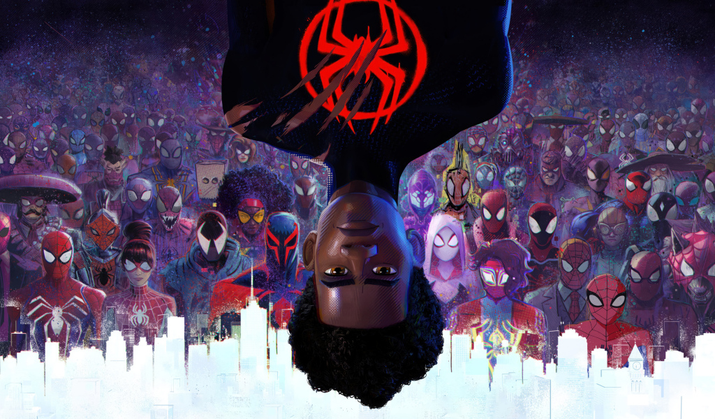 Постер нового фильма Человек-паук: Паутина вселенных, 2023