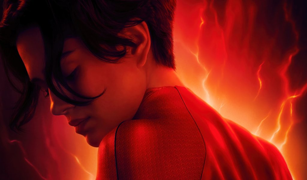 Супердевушка из фантастического фильма Флэш