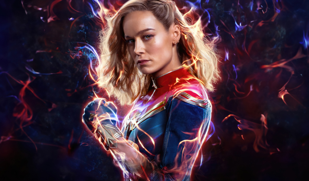 Персонаж Кэрол Дэнверс в фантастическом фильме Марвелы