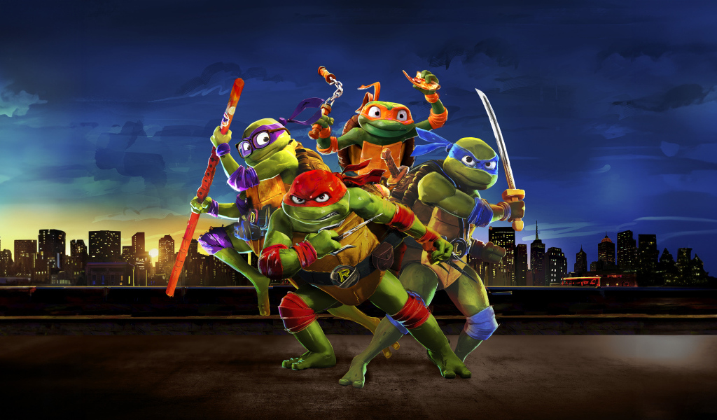Суровые персонажи фильма Черепашки-ниндзя: Погром мутантов