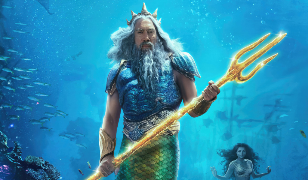 Тритон персонаж фильма Русалочка 2023