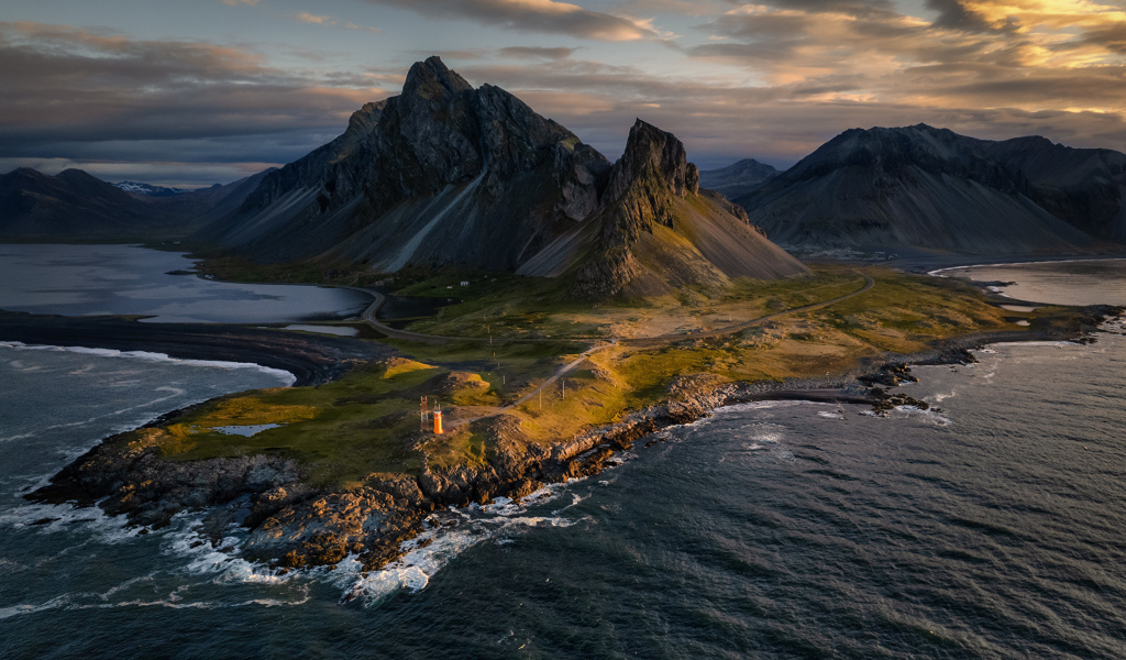 Горный массив Кроссанесфьядль, Исландия