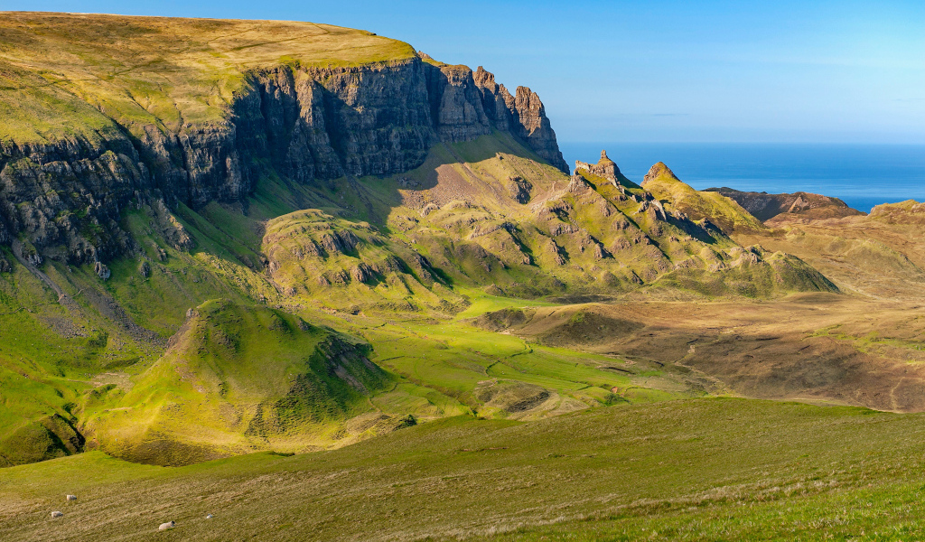 Покрытые зеленью горы, Шотландия
