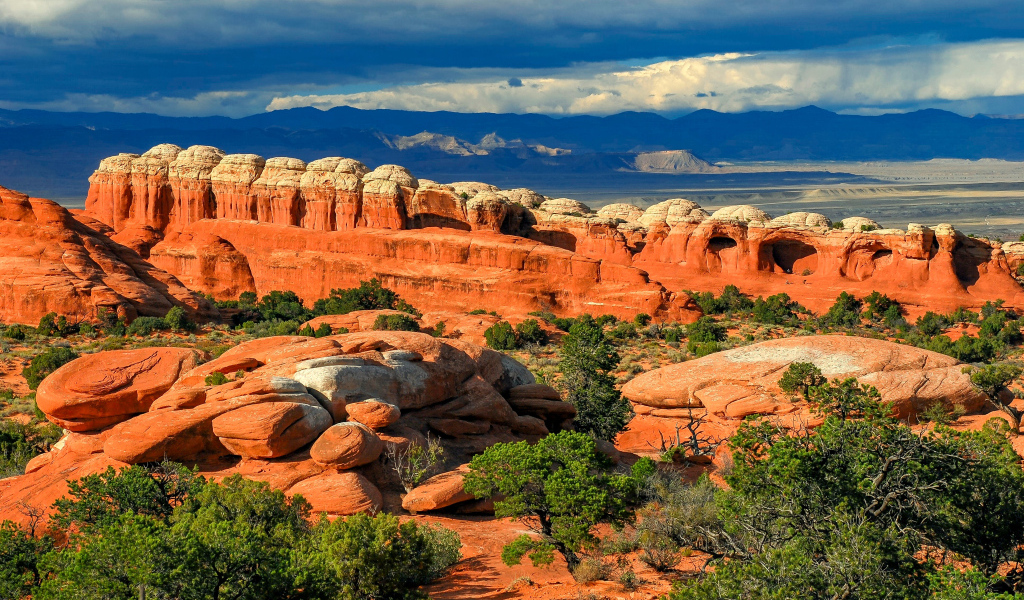 Каменные арки в национальном парке, США