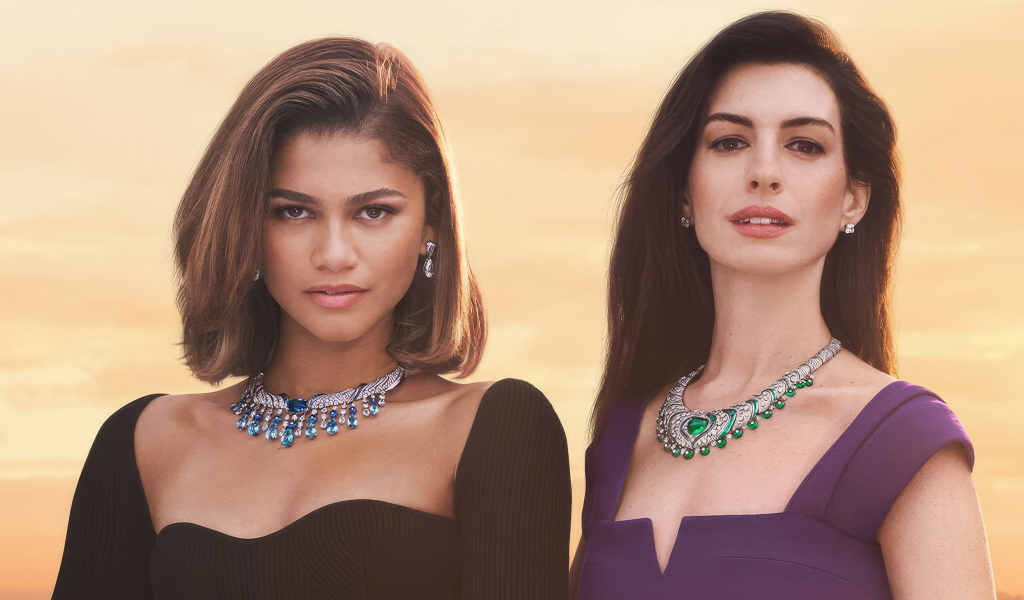 Красивые актрисы Зендая и Энн Хэтэуэй
