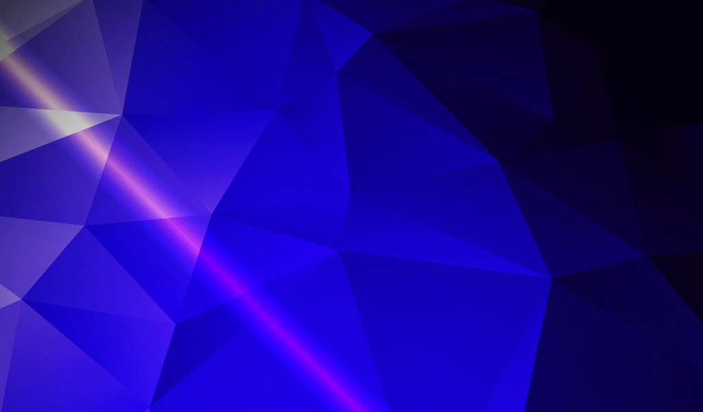 Синяя геометрическая структура 