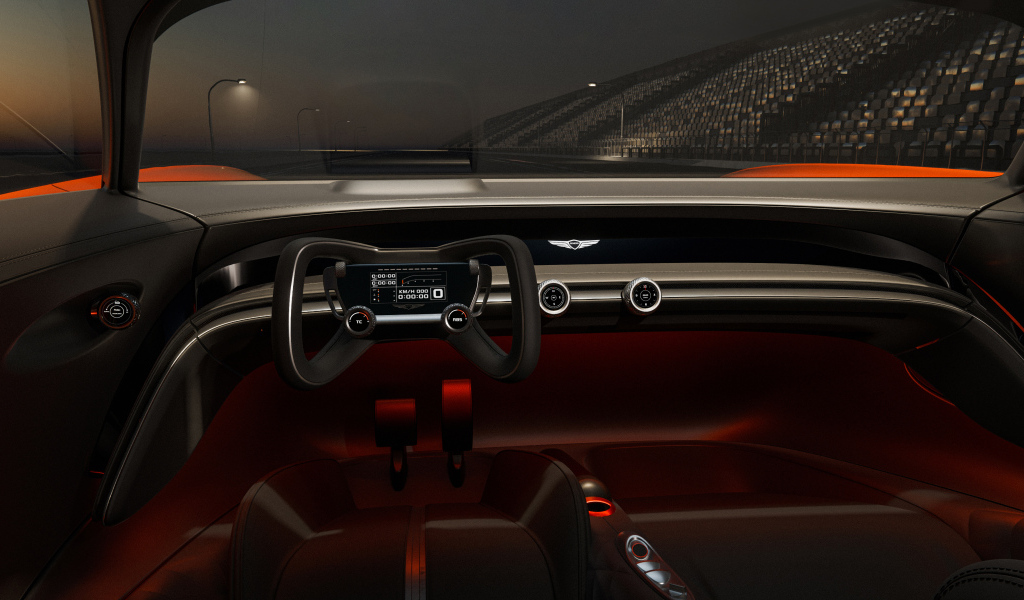 Салон автомобиля Genesis X Gran Berlinetta