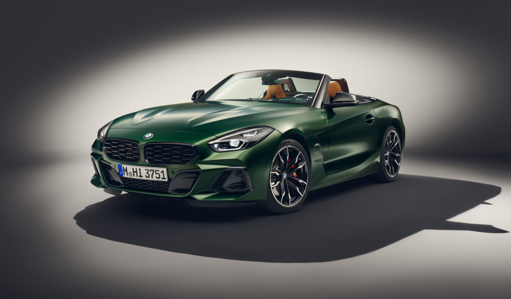 Кабриолет BMW Z4 M40i MT Pure Impulse Edition 2024 года вид спереди