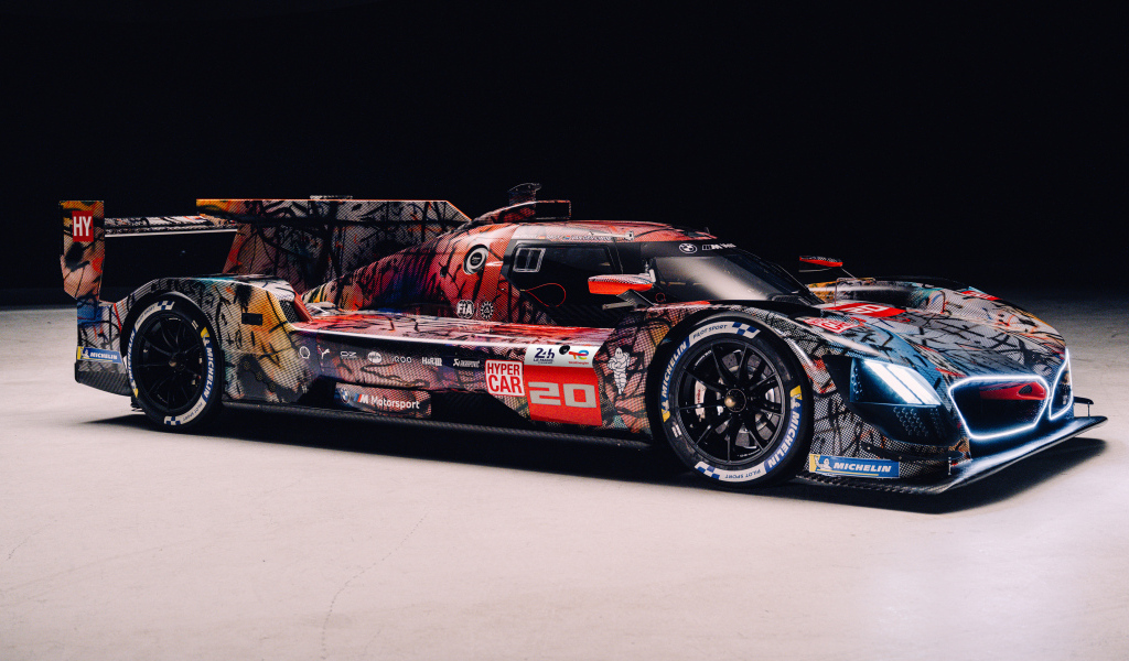 Гоночный автомобиль BMW Art Car By Julie Mehretu