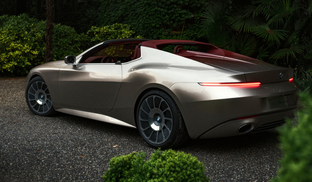 Авто BMW Concept Skytop 2024 года вид сзади